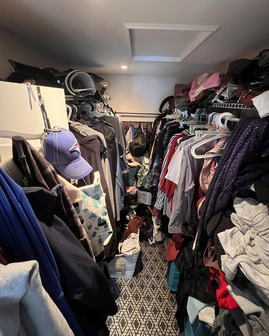 Closet Reset Before